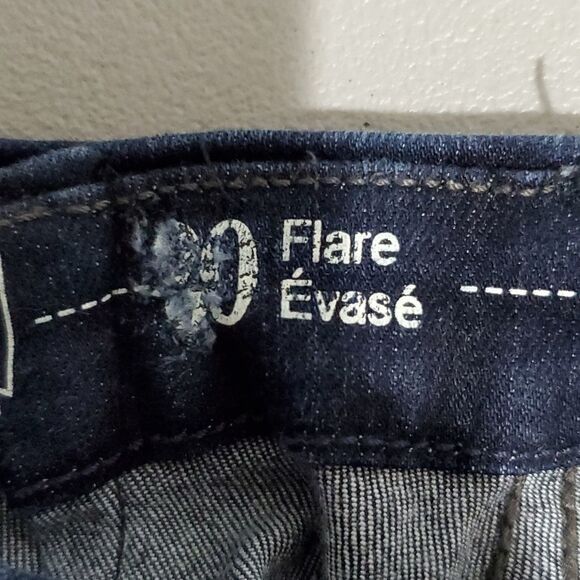 Levi's 30x30 dark wash high rise flared jeans - Picture 5 of 6